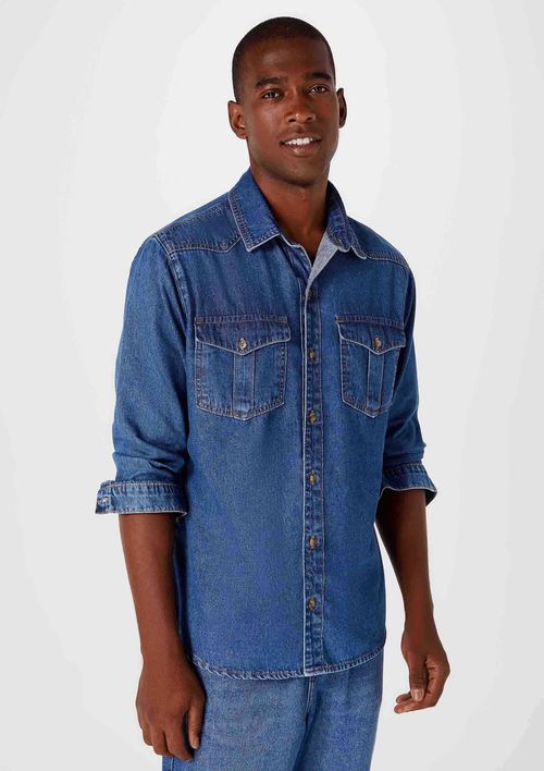 Preço camisa shops jeans masculina