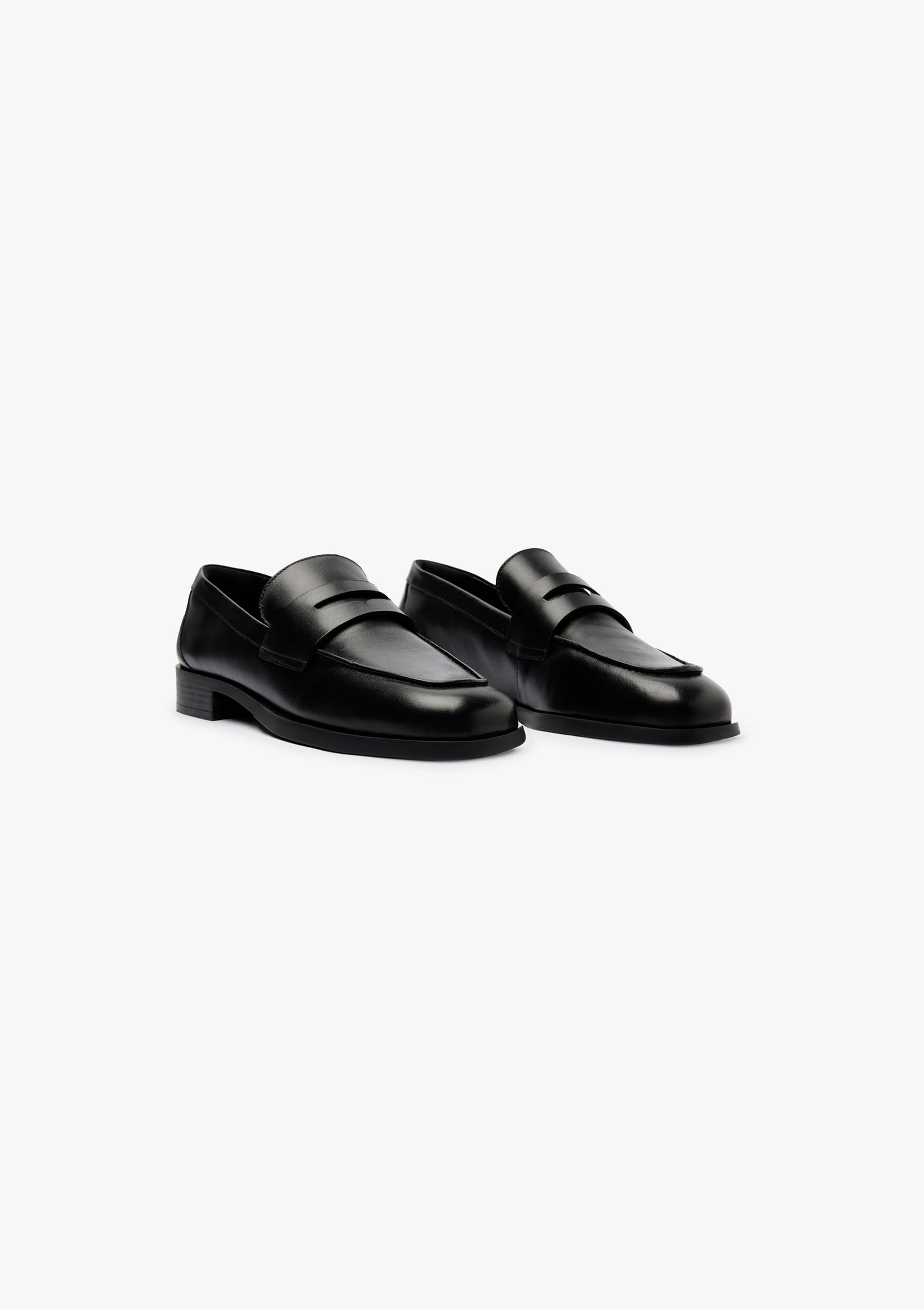 Mocassim Feminino Couro - Preto