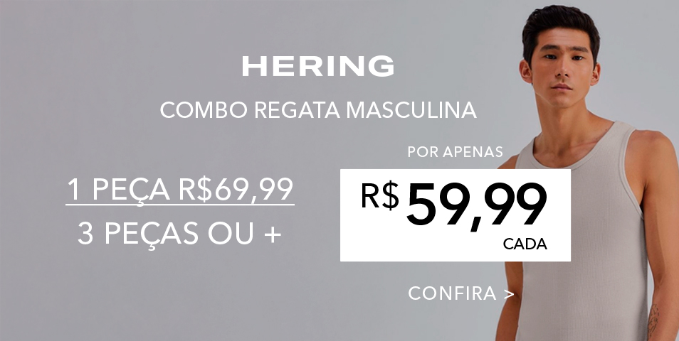 Combo Regata Masculina