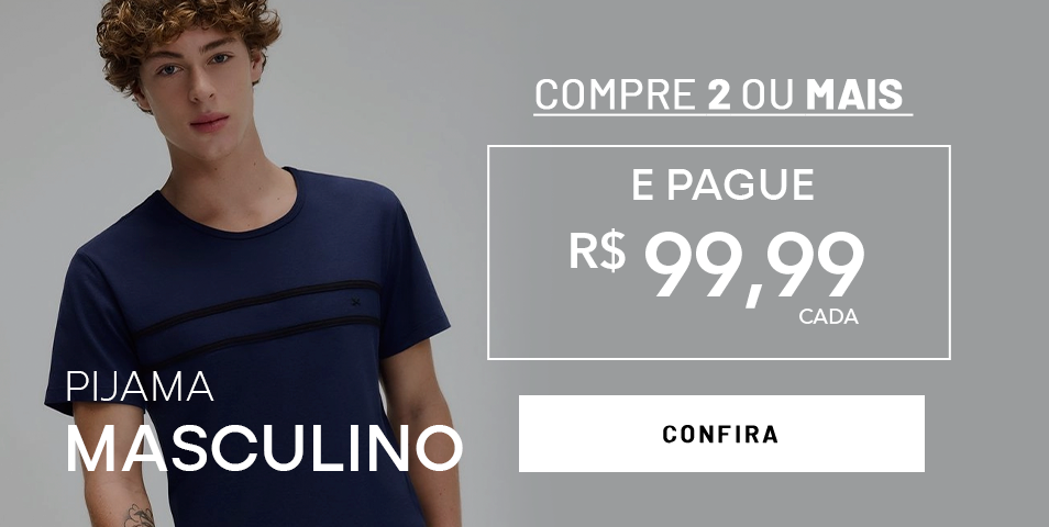 Combo Pijama Masculino